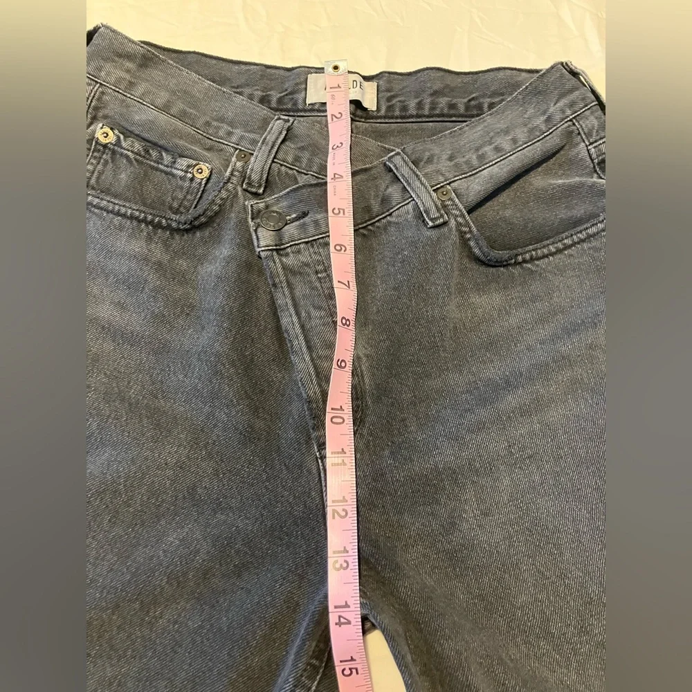 AGOLDE Criss Cross Straight Jeans In Shambles - Picture 4 of 10